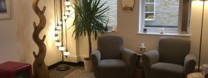 Michelle Manzi's counselling room in Finchley